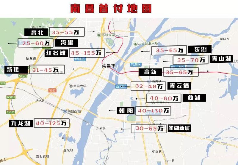 南昌最新地图